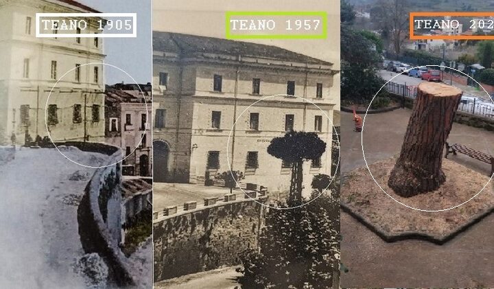 Via Roma Teano ieri e oggi 1