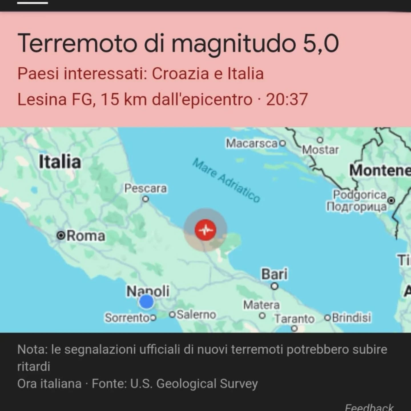 terremoto